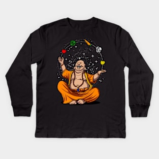 Buddha Vegan Kids Long Sleeve T-Shirt